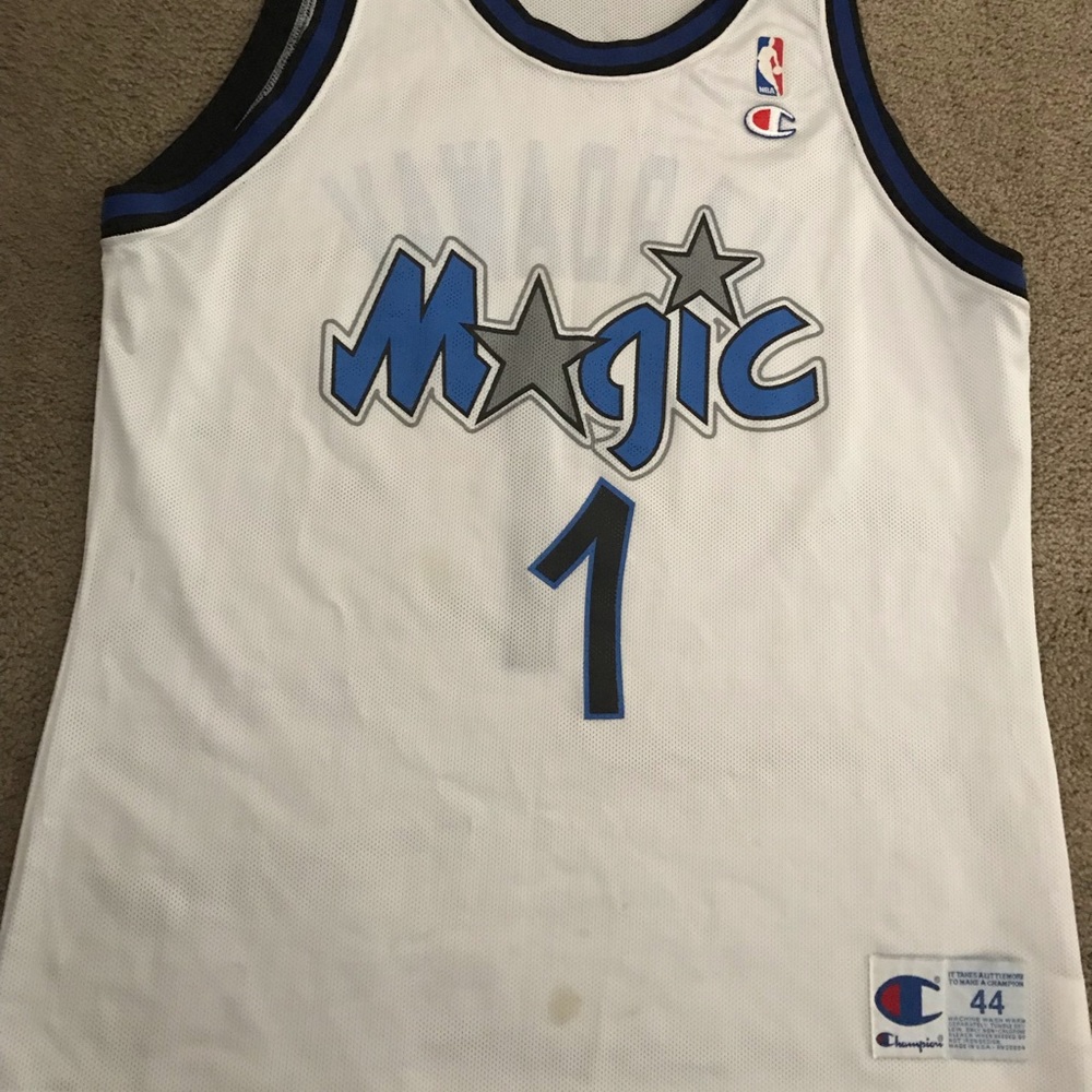 Penny Hardaway champion home jersey VTG 90s sz 44